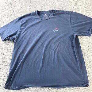 Tommy Bahama Shirt Mens 3XL Blue Parrotsailing‎ Graphic UPF 30 Short Sleeve Tee